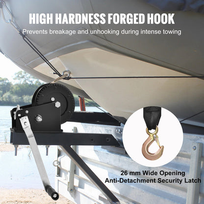 Hand Winch, 1587.6 Kg Pulling Capacity